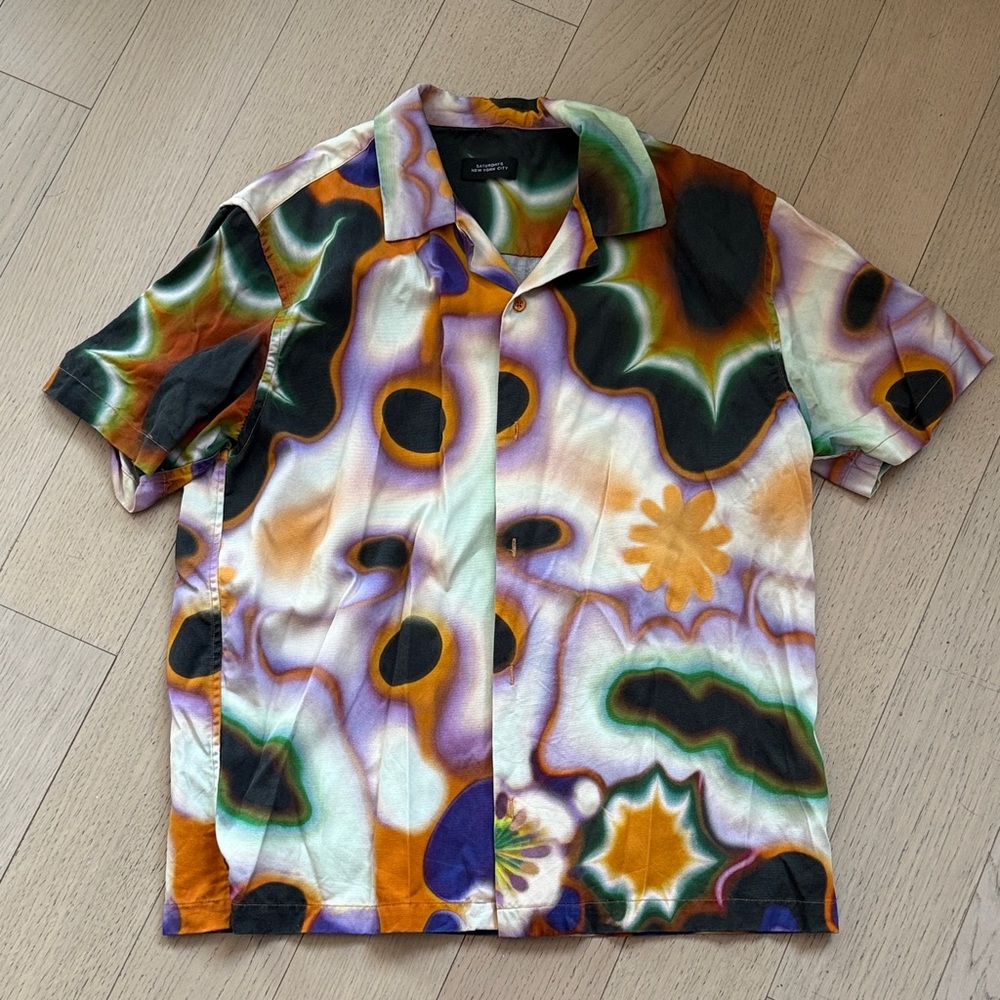 Saturdays - Vibrant Patterned Men's Shirt
